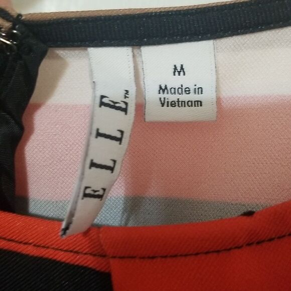 Elle Women's Stripped Dress - DJ - Picture 4 of 5